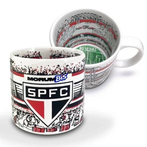 Caneca São Paulo Estádio Personalizada – Presente Oficial Tricolor